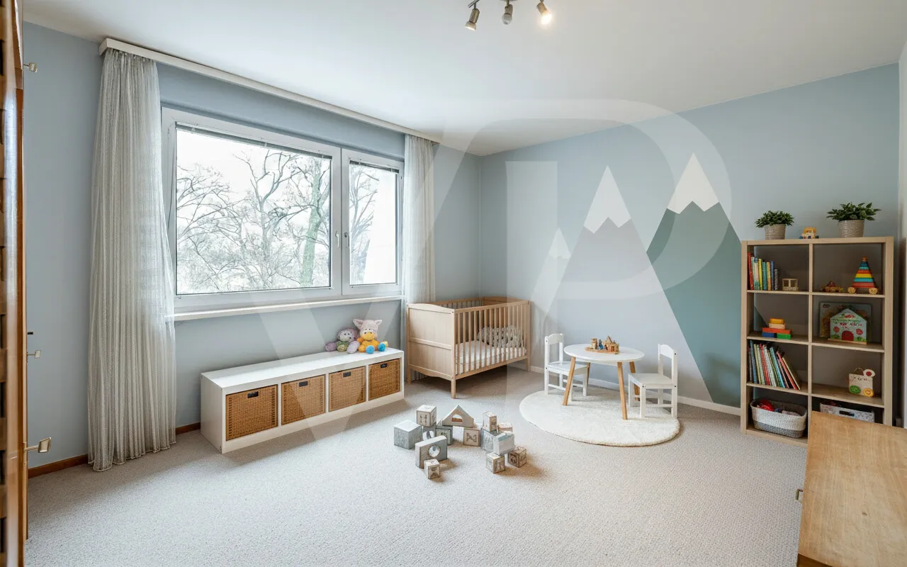 Zentral gelegene ruhige 4-Zimmerwohnung mit zwei Balkonen in Wien Sievering