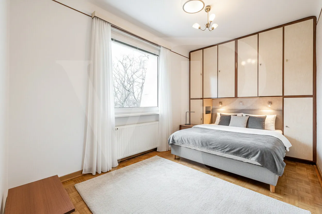 Zentral gelegene ruhige 4-Zimmerwohnung mit zwei Balkonen in Wien Sievering