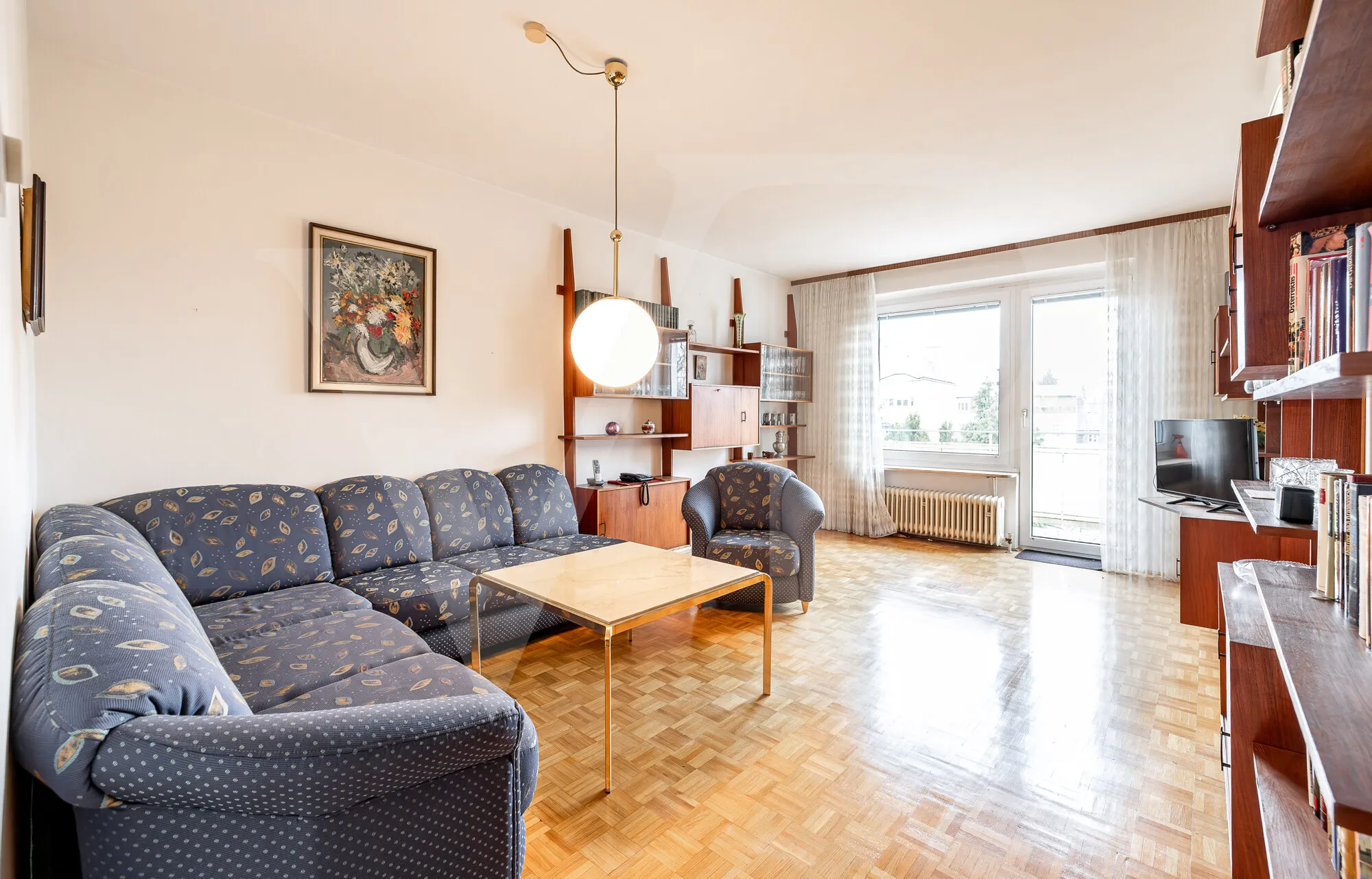 Zentral gelegene ruhige 4-Zimmerwohnung mit zwei Balkonen in Wien Sievering