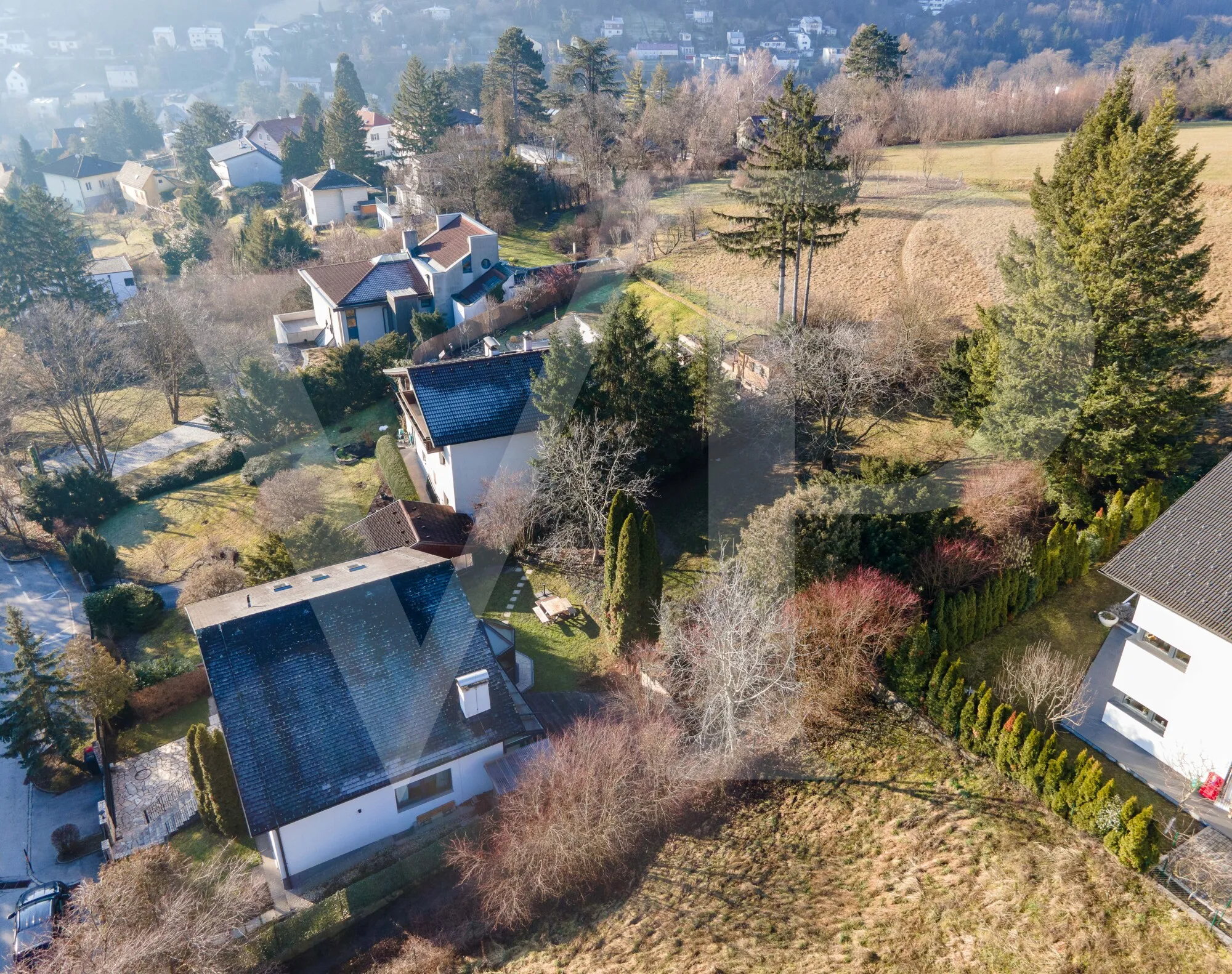 Modernes Einfamilienhaus mit Wohnkomfort und sonnigem Gartenambiente am Ölberg