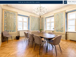 Historisches Juwel mit vollständig erhaltenem "blauen Zimmer" aus dem 18. Jahrhundert