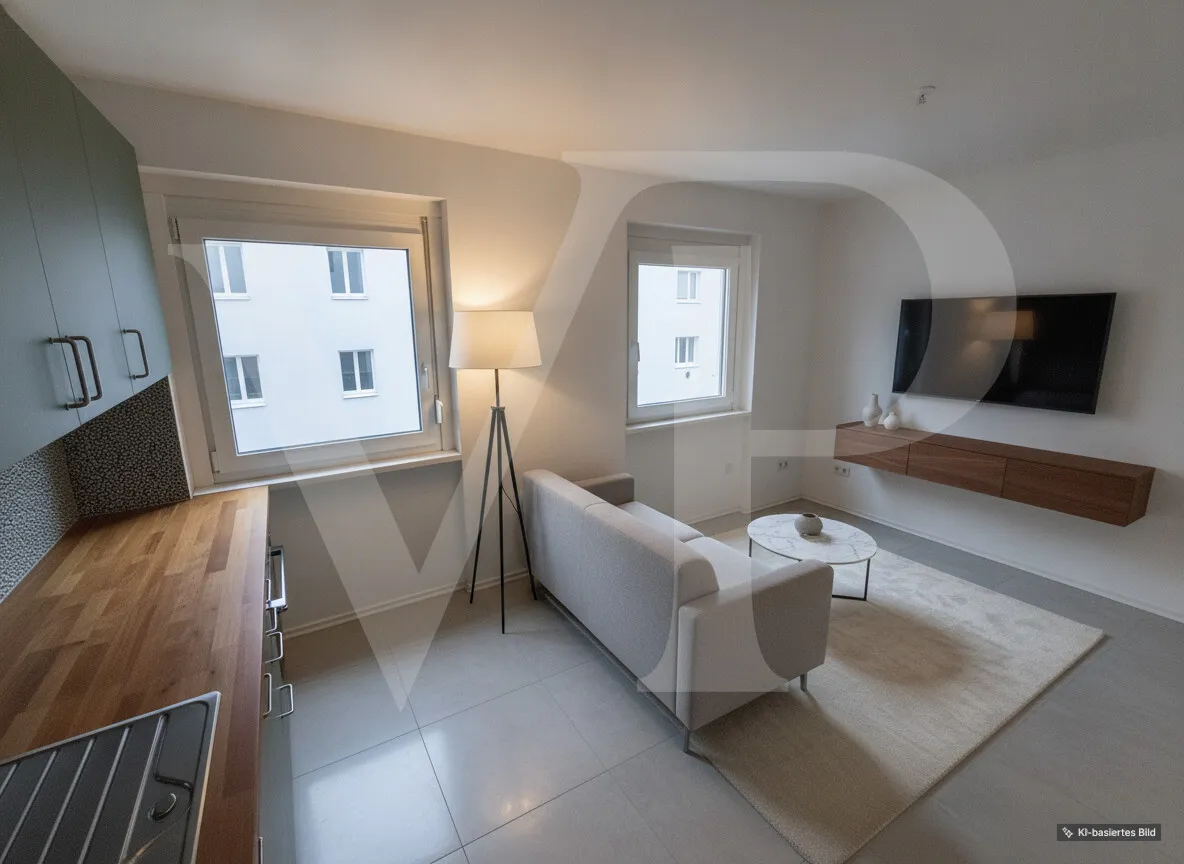 1,5 Zimmer im Dritten