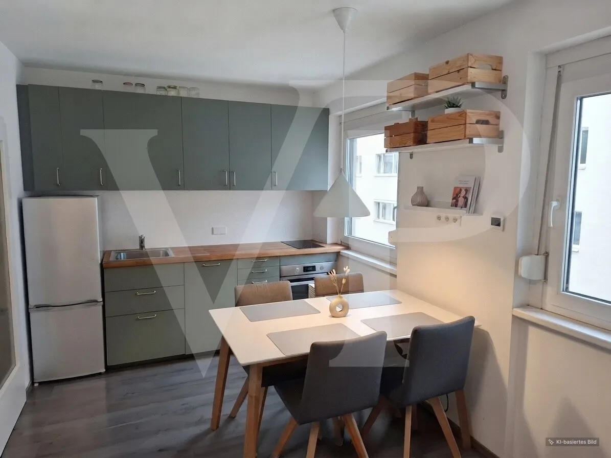 1,5 Zimmer im Dritten
