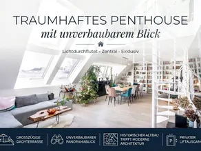 Über den Dächern Wiens - Traumhaftes Penthouse mit Weitblick in 1060 Wien