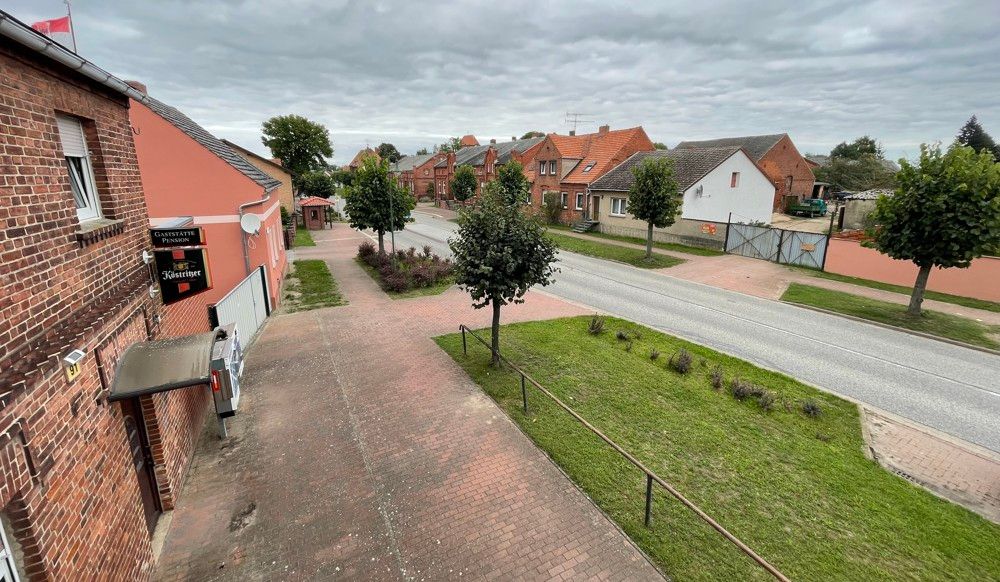 Aussicht vom Balkon