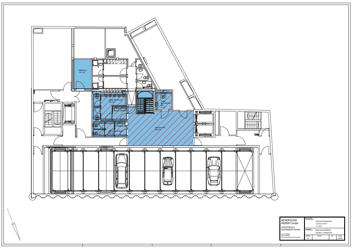 Grundriss UG 1