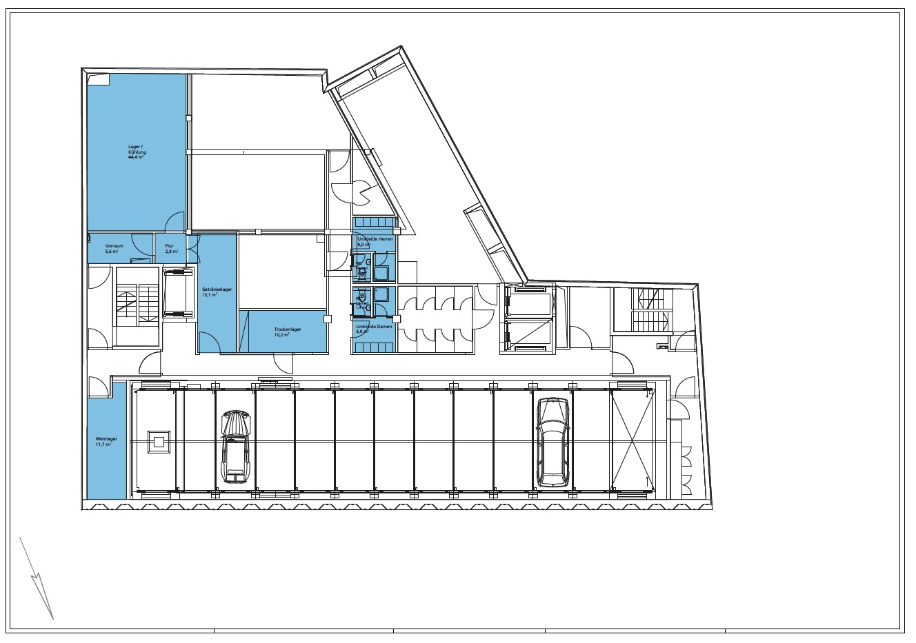 Grundriss UG 2