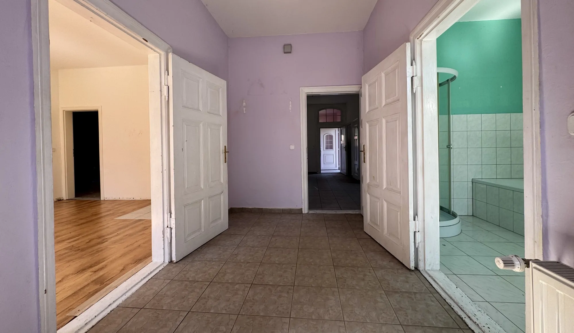 Blick in die Leerwohnung