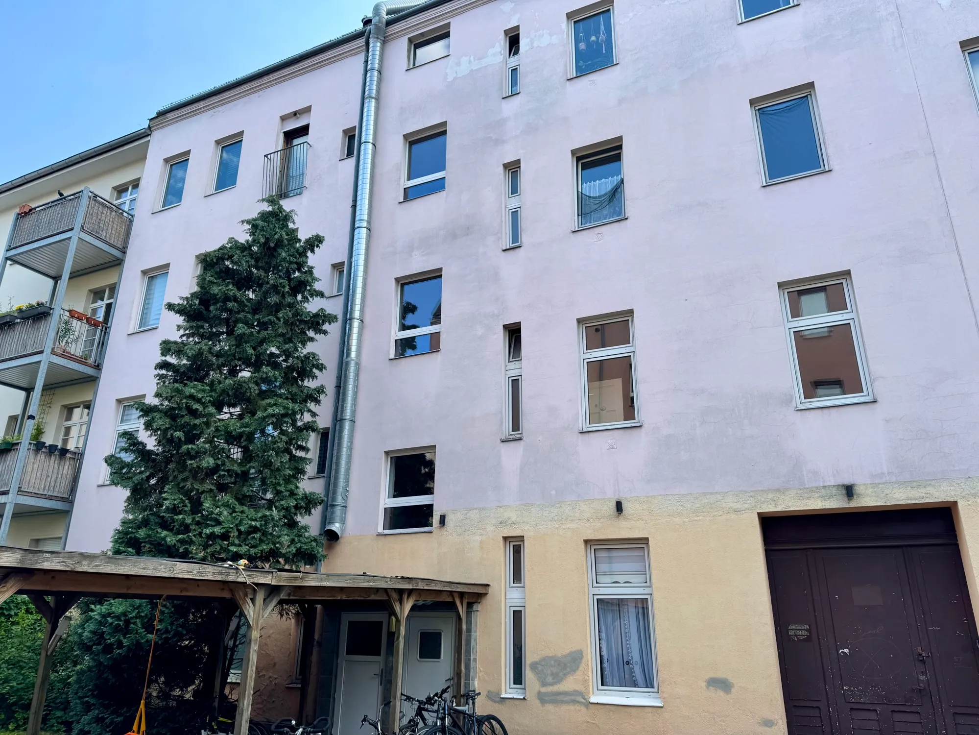 Rückansicht Vorderhaus