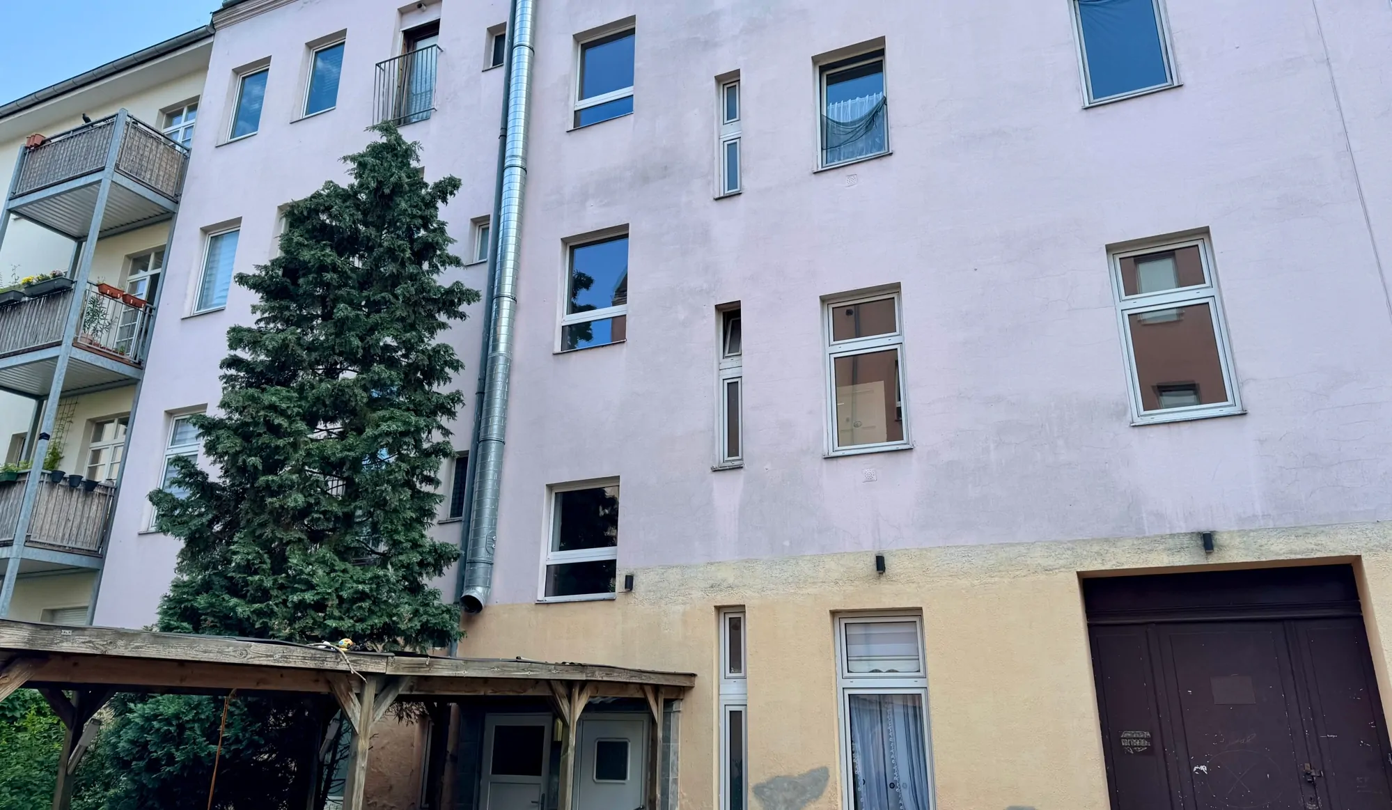 Rückansicht Vorderhaus