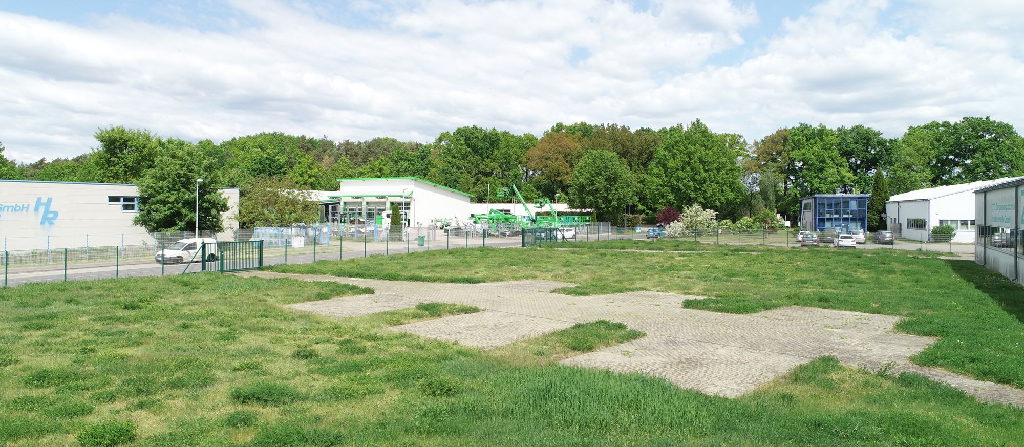 Blick zur Straße
