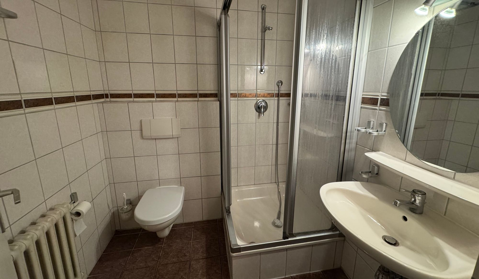 WC mit Dusche