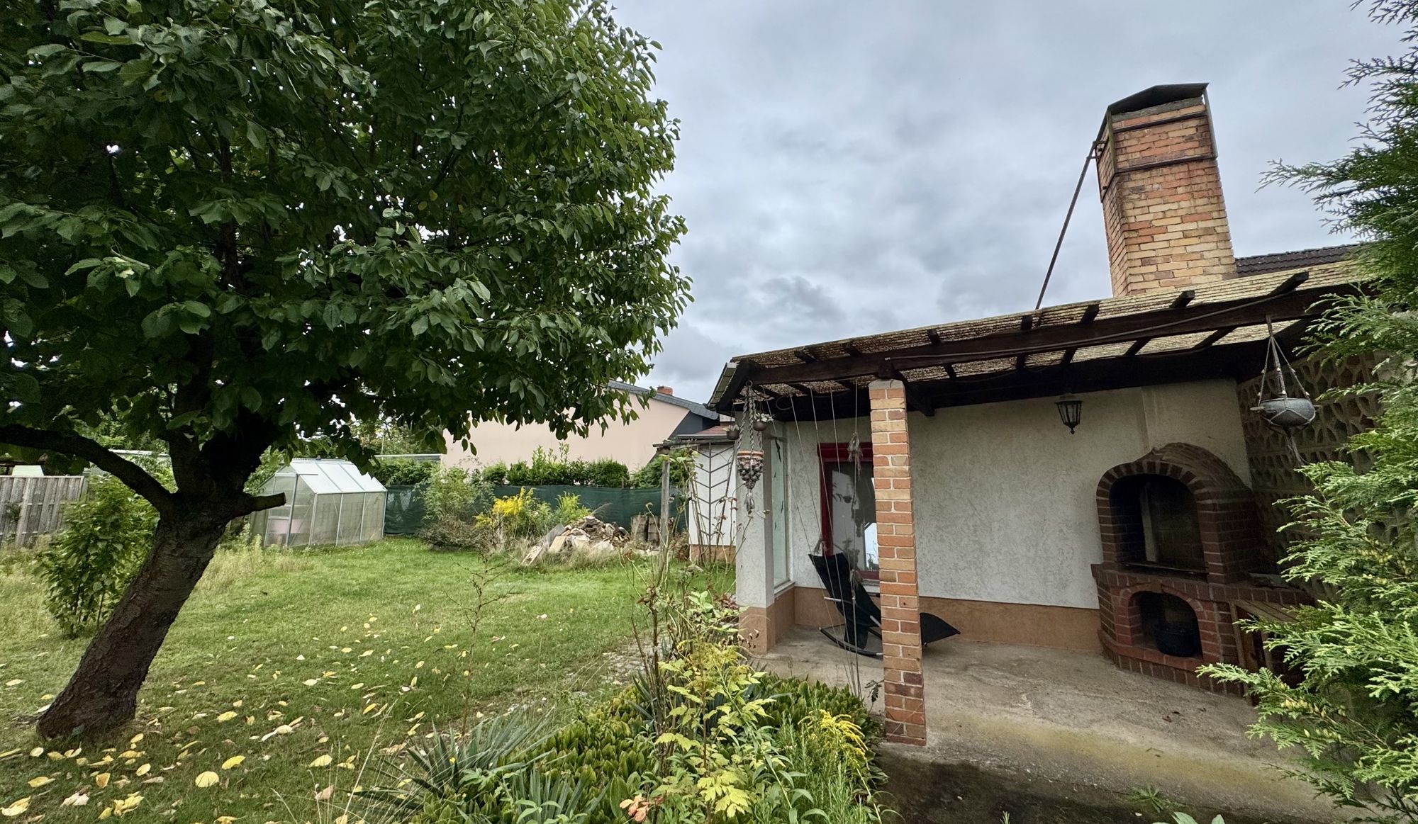 Bungalow im Garten