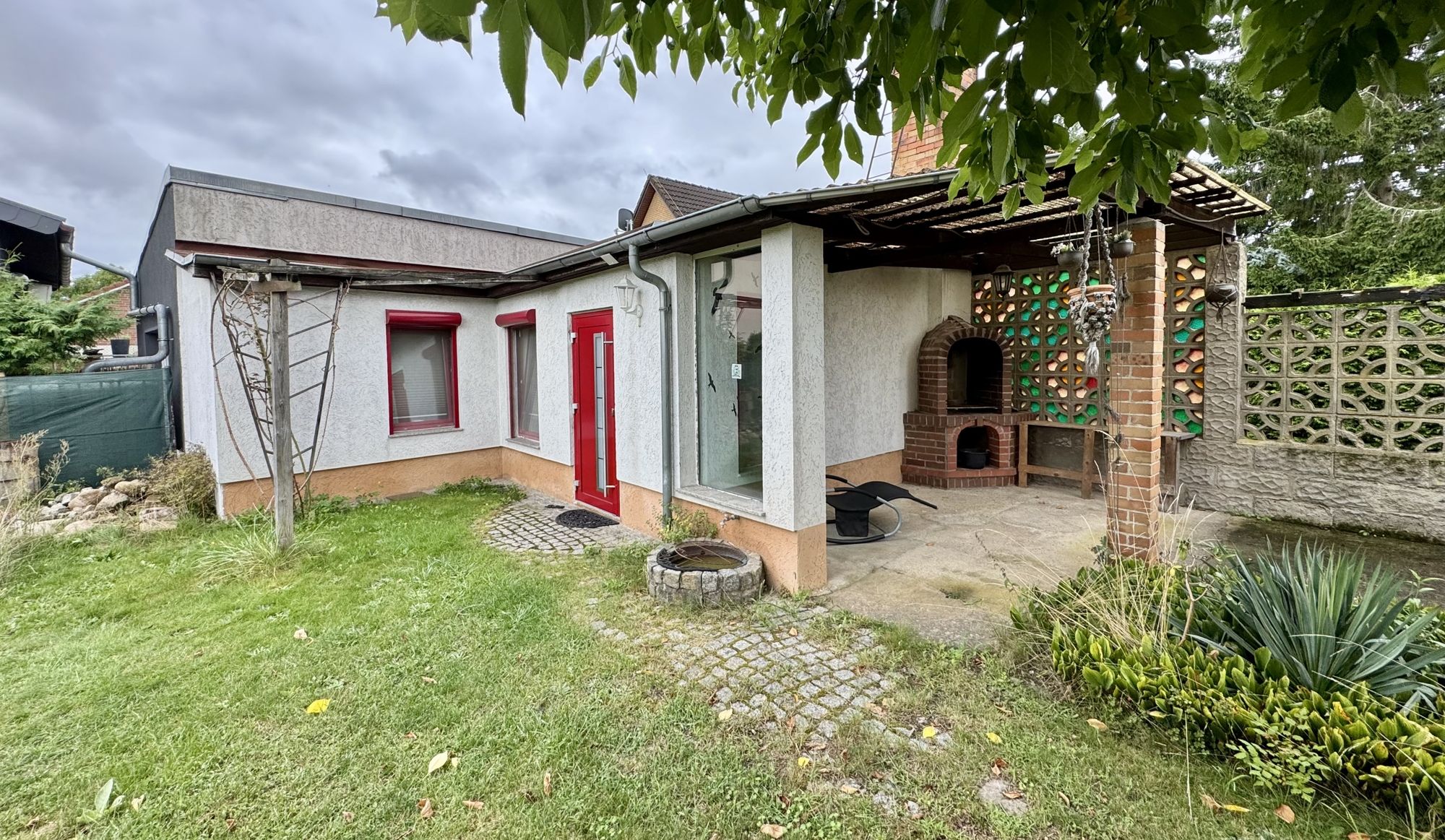 Bungalow im Garten