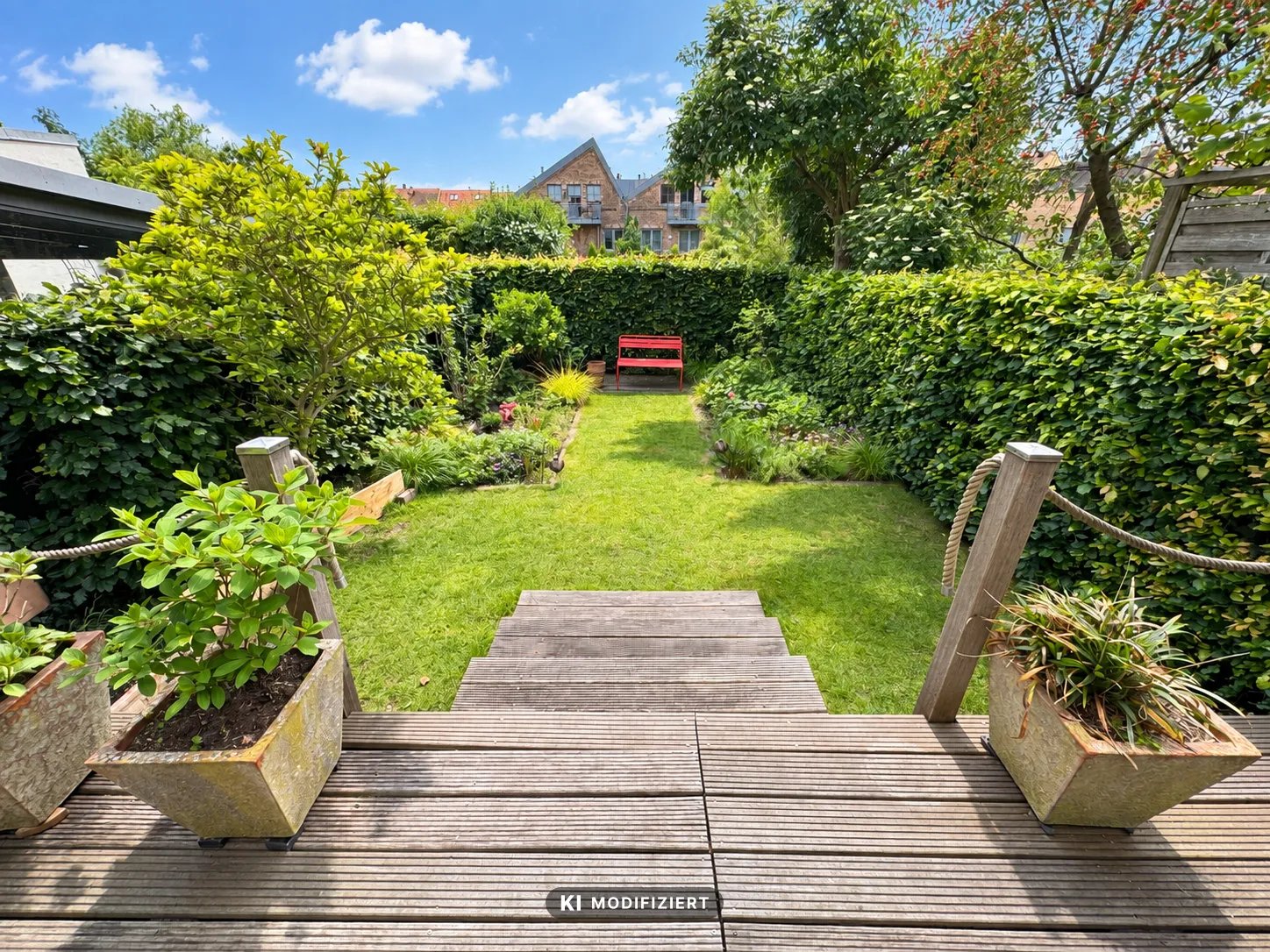 Blick in den Garten