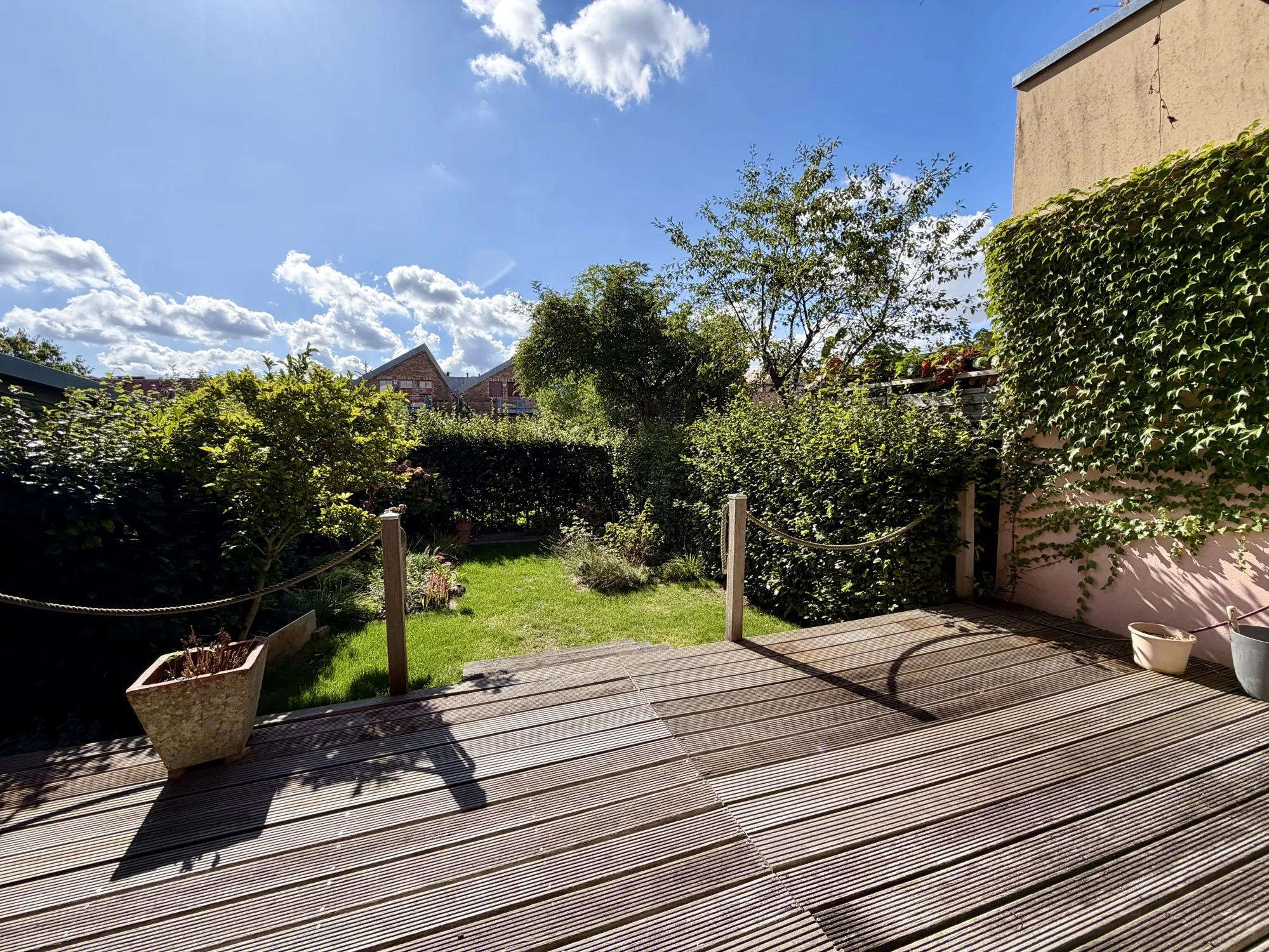 Terrasse zum Garten