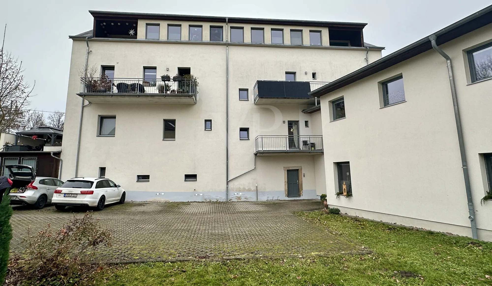 Rückansicht Haupthaus