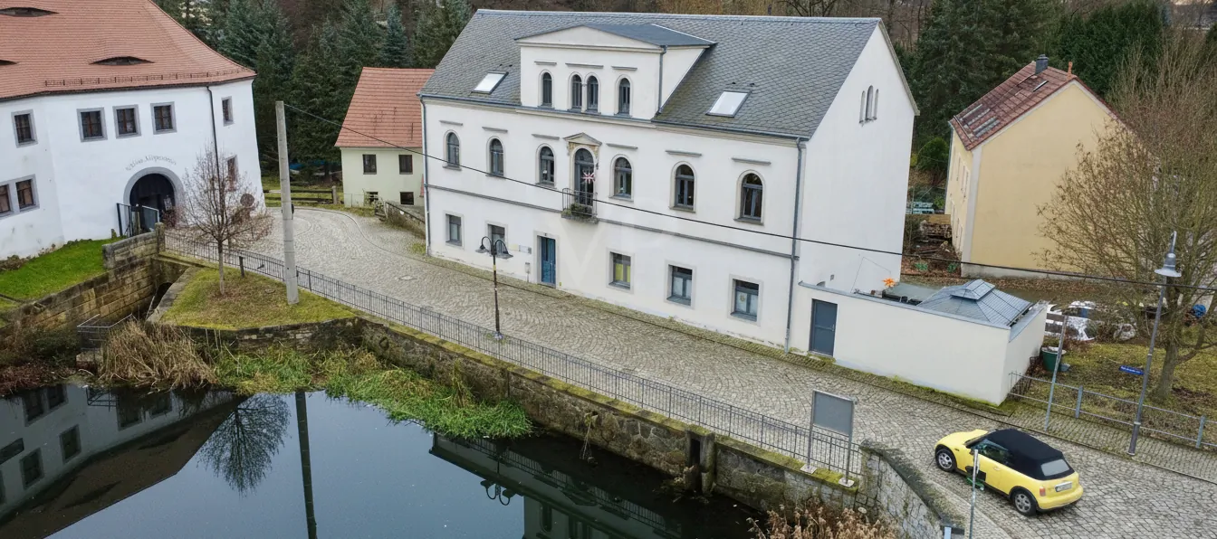 Drohnenaufnahme aus Nordwest