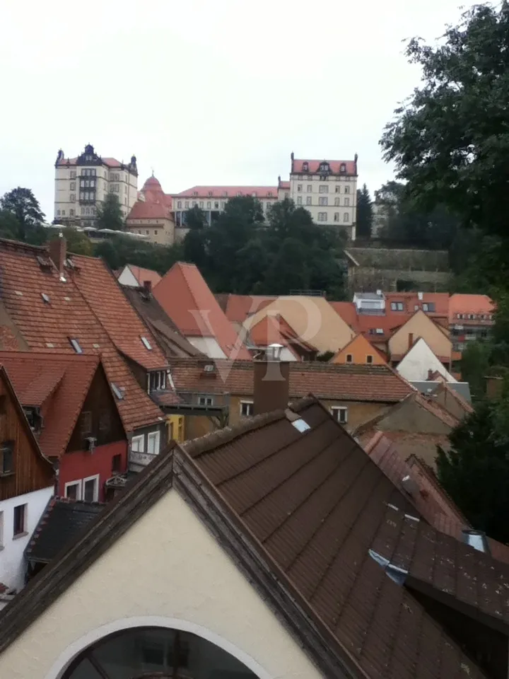 Blick aus dem Dachgeschoss