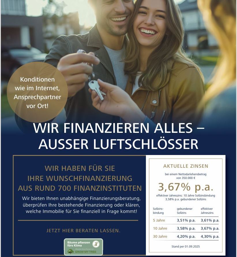 Zinsaushang Sept 25