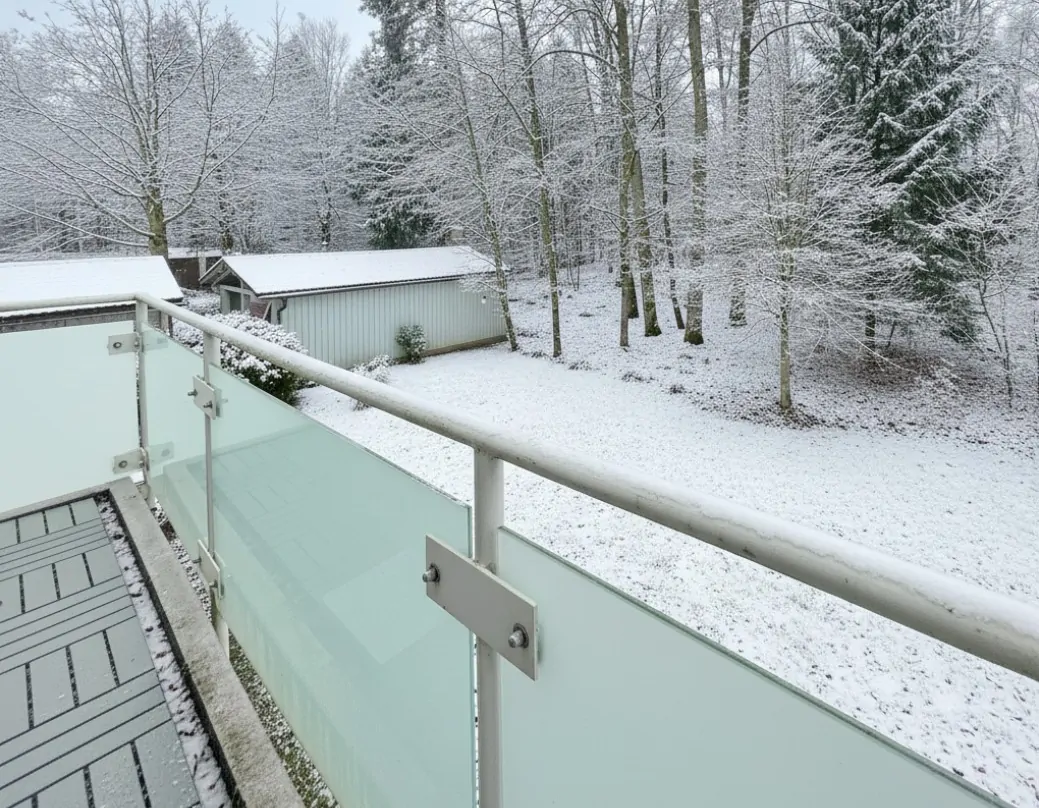 Balkon Winter