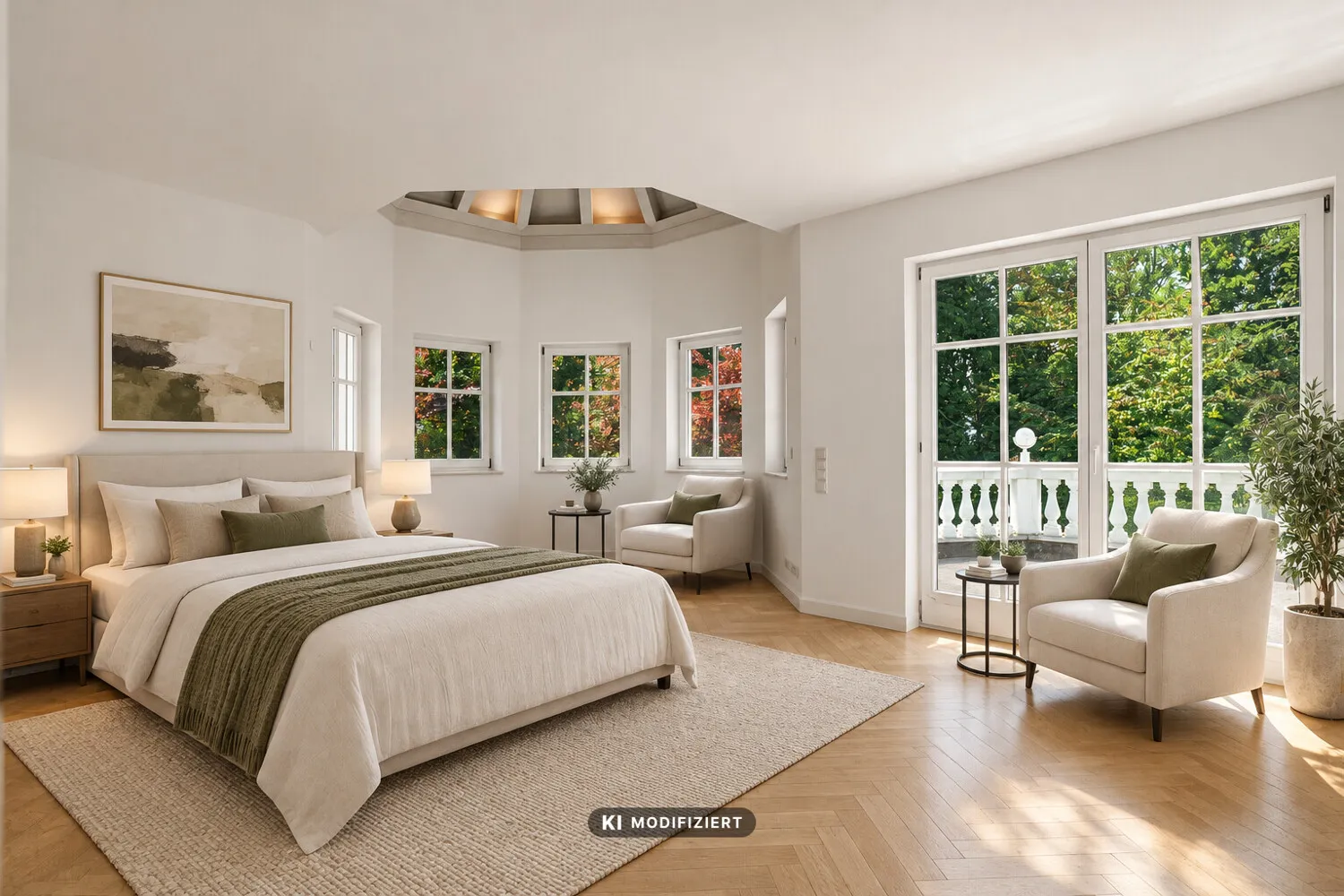 Einrichtungsvorschlag Masterschlafzimmer