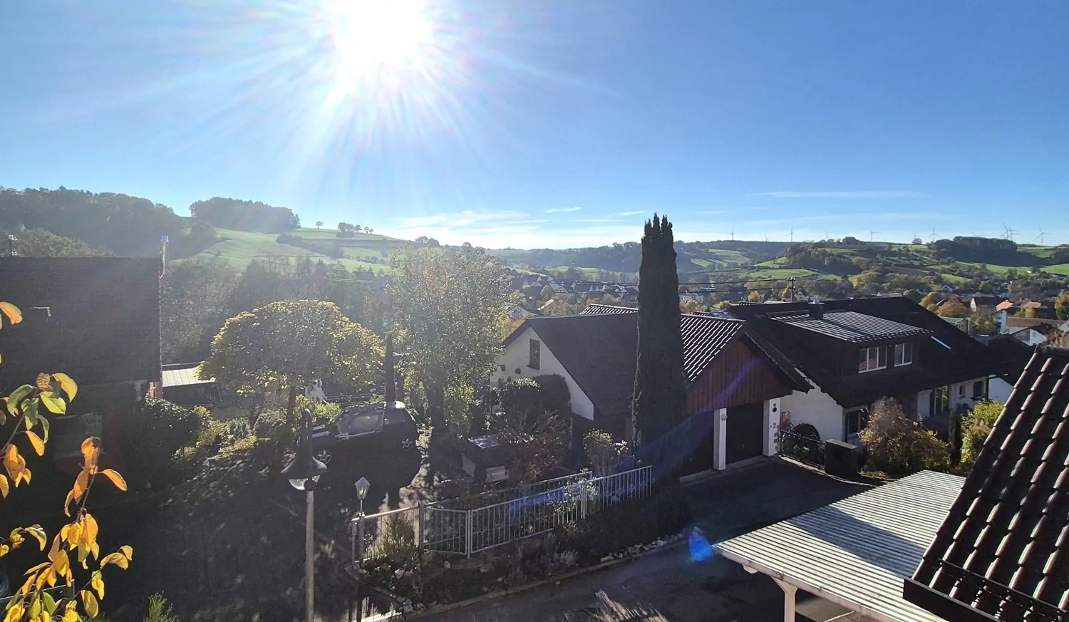 Ausblick über den Ort