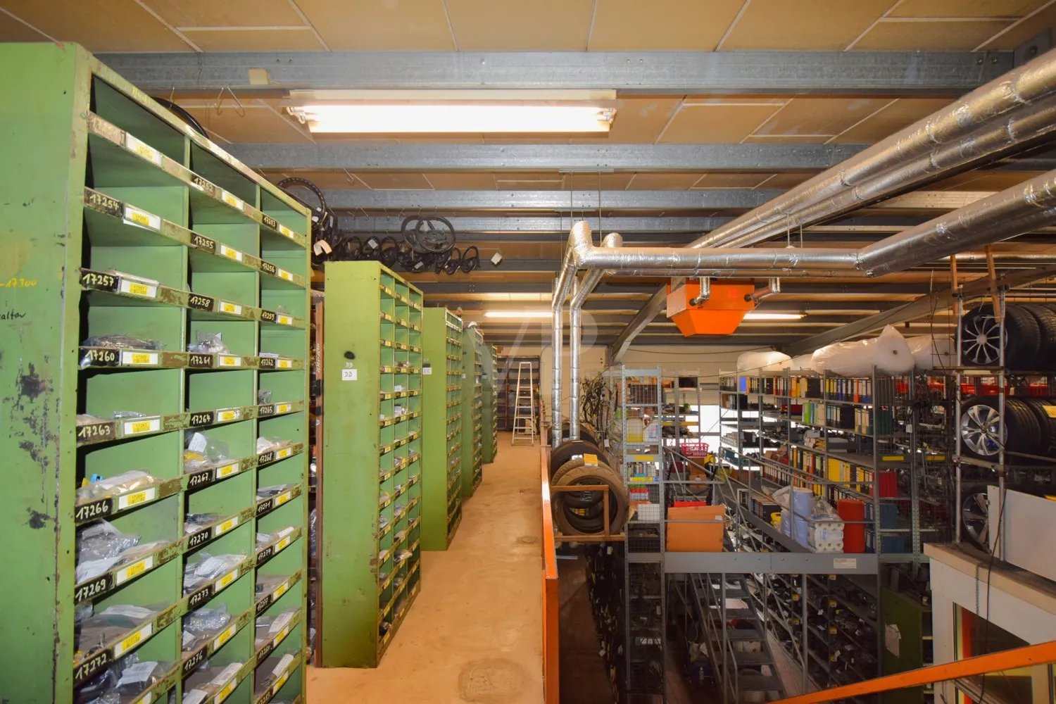Halle I / Hochregal