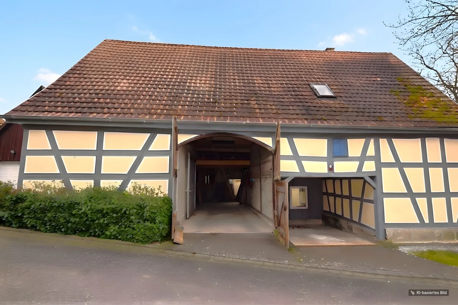 Außenansicht Scheunenanbau Haus II