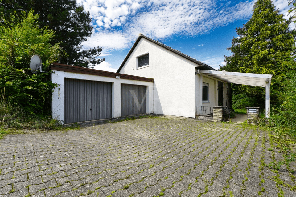 Außenansicht/Doppelgarage