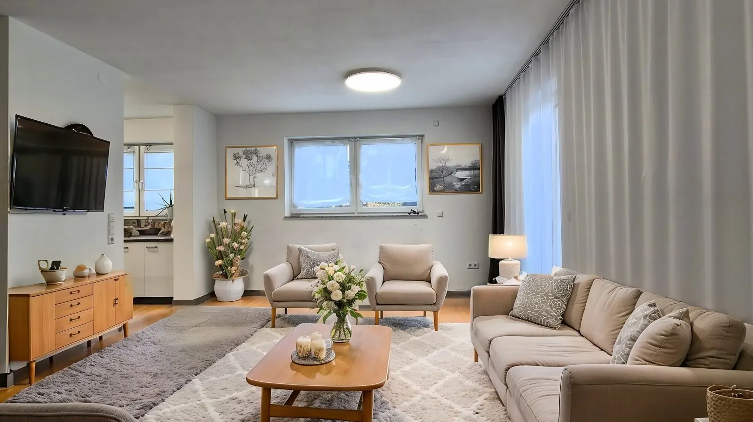 Gestaltungsvorschlag Wohnen