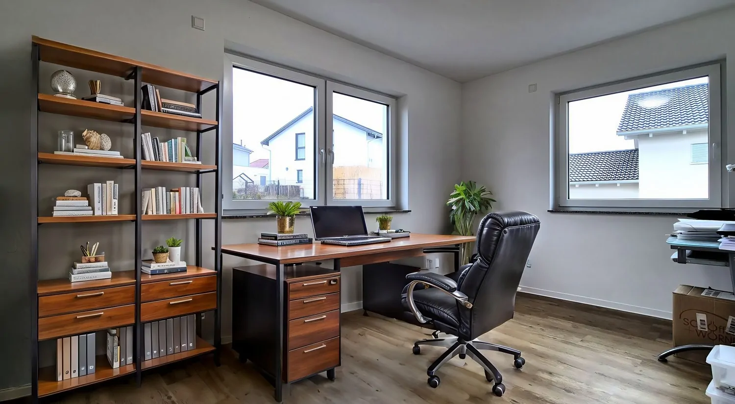 Gestaltungsvorschlag Arbeitszimmer