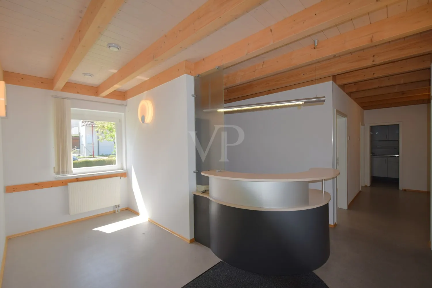 Praxis - Eingang / Anmeldung