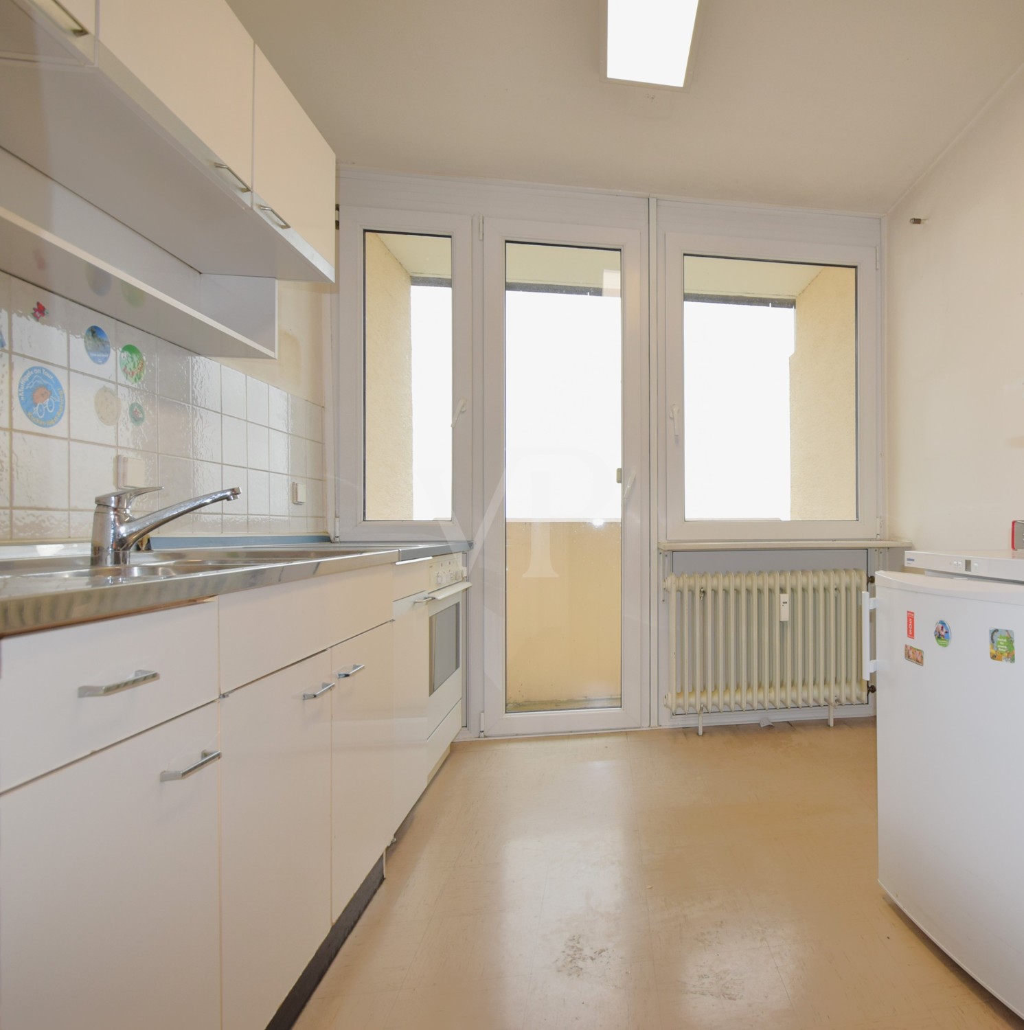 Küche / Balkon