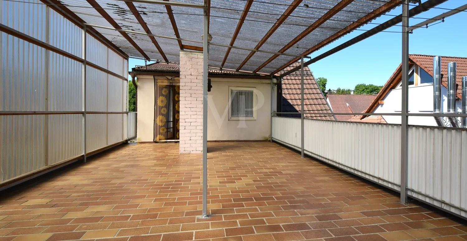 Dachgeschoss Terrasse