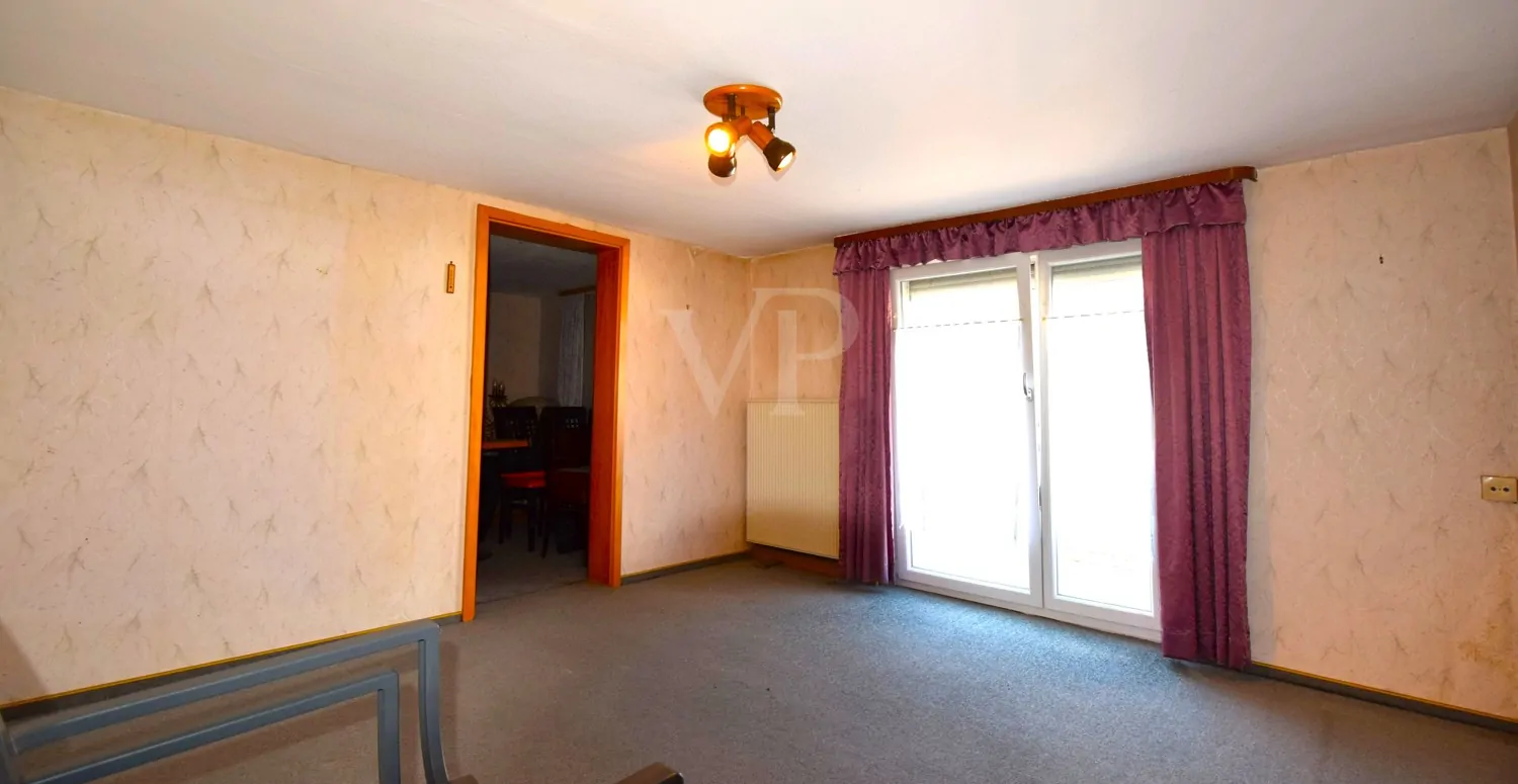 Untergeschoss Schlafzimmer mit Balkon