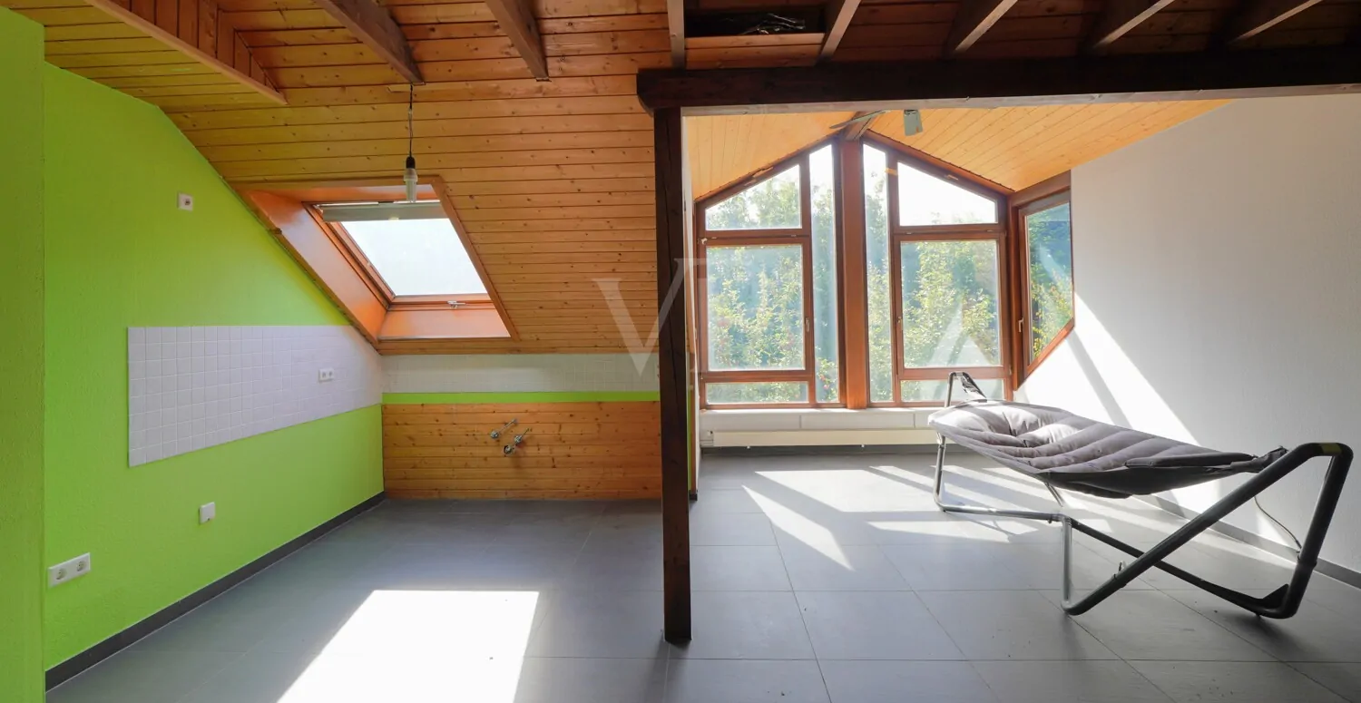 Küche, Wohn- Essbereich Dachgeschoss