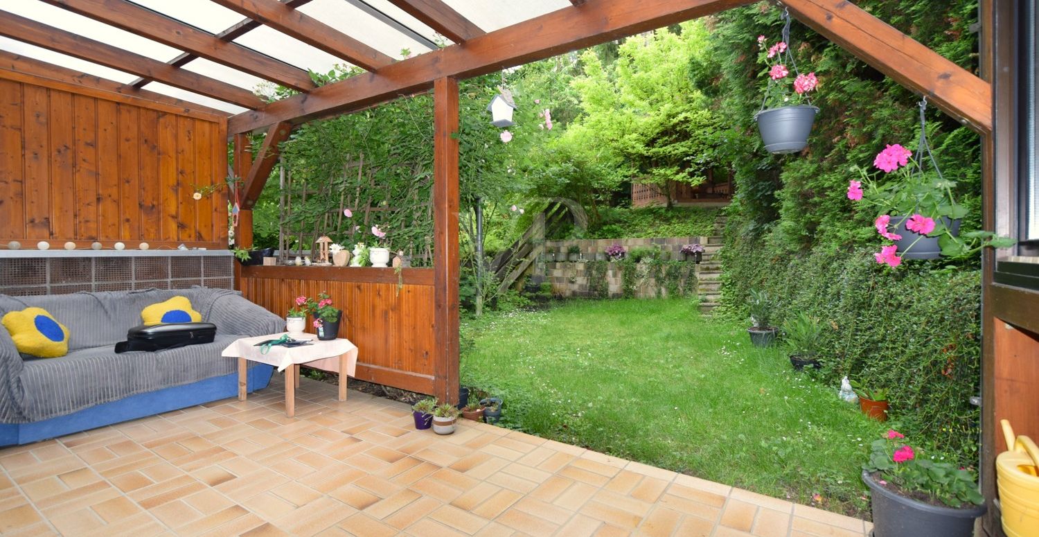 Terrasse-Garten