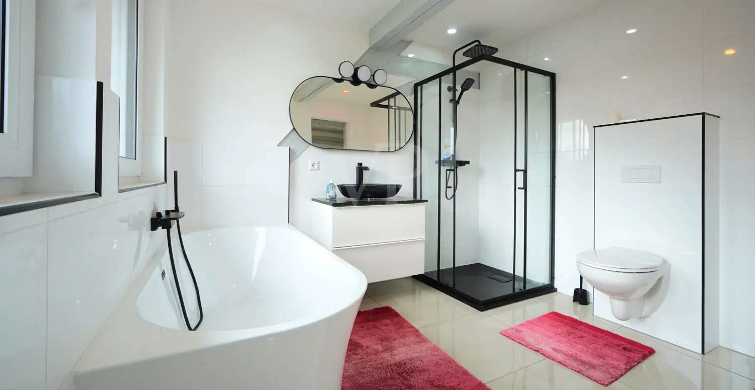 Badezimmer Dachgeschoss