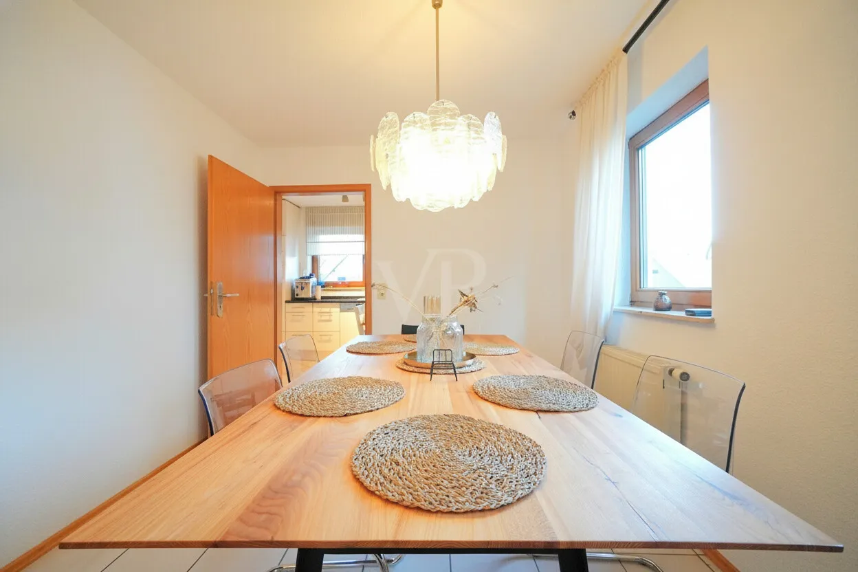 Erdgeschoss Essbereich