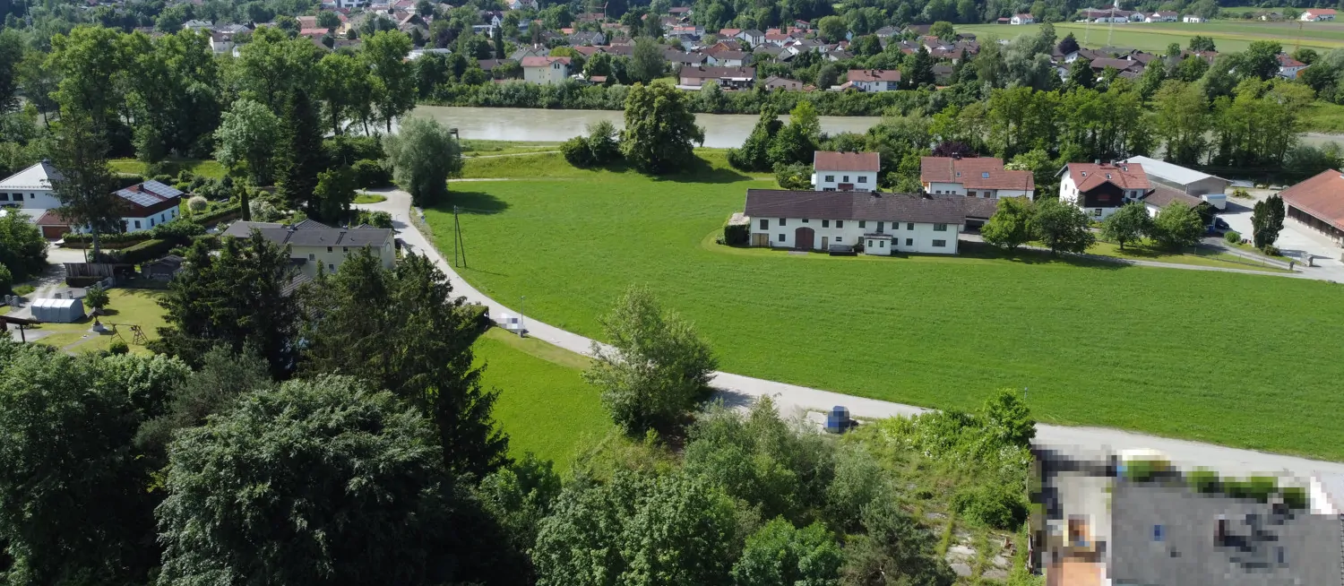 Blick Richtung Kraiburg