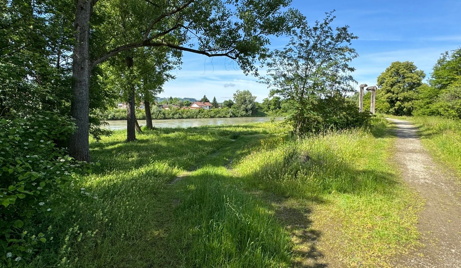 Idyllisches Innufer