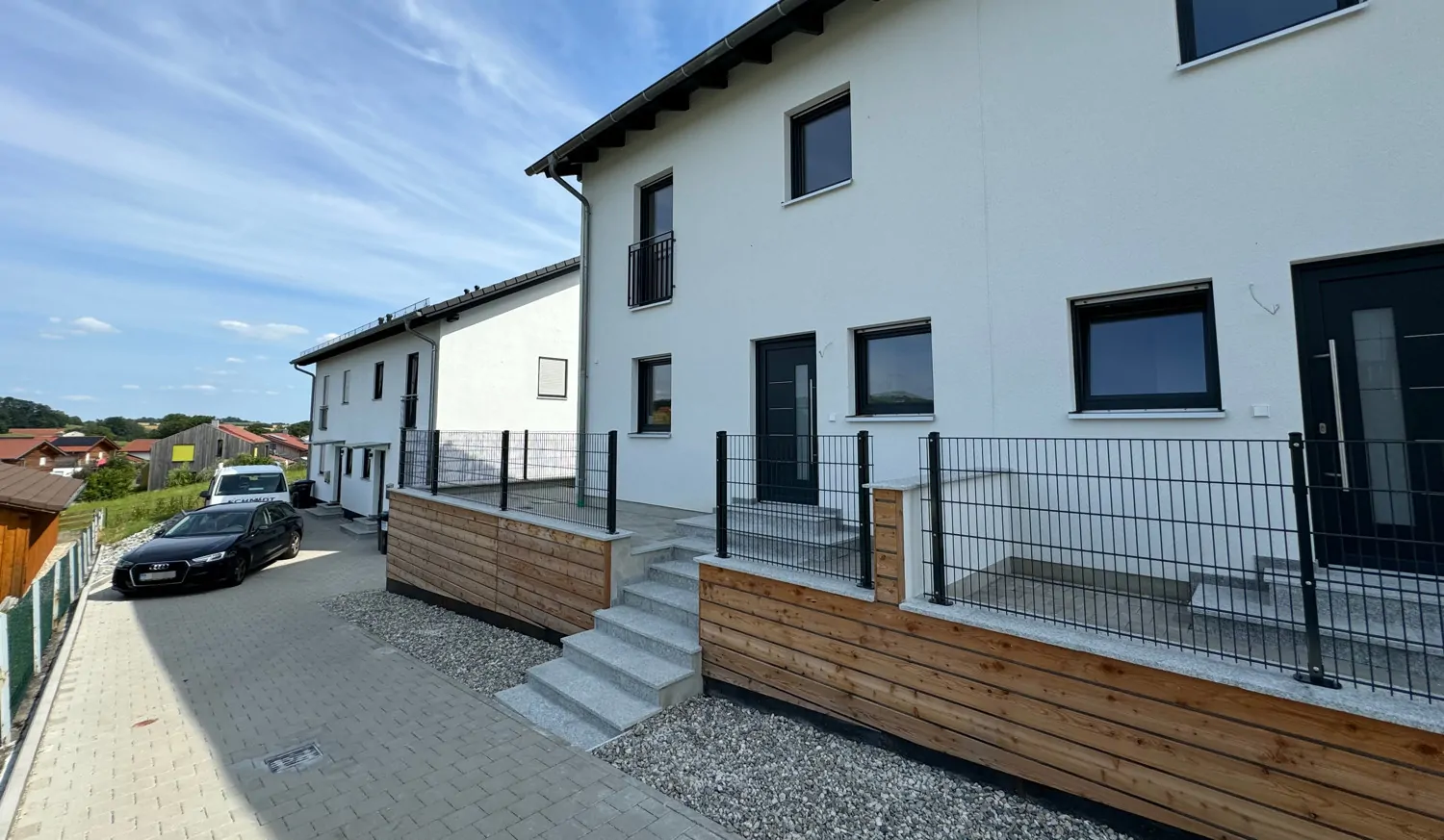 Seitenansicht Eingangsbereich