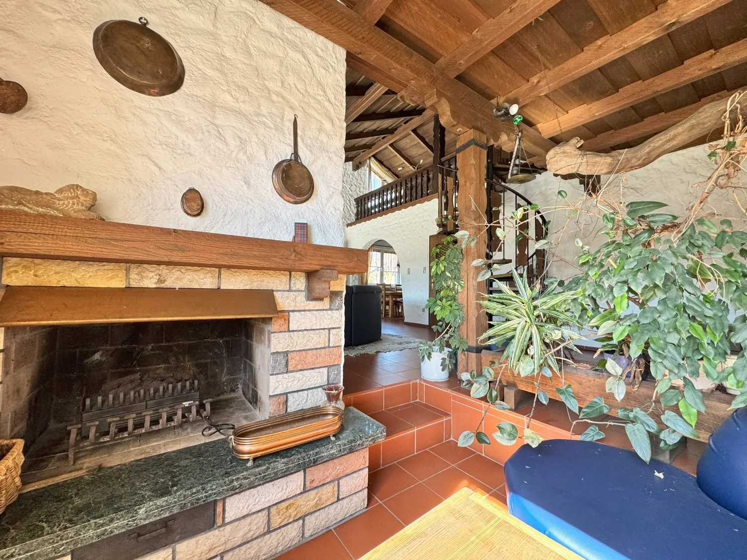 Feuerstelle Wohnzimmer