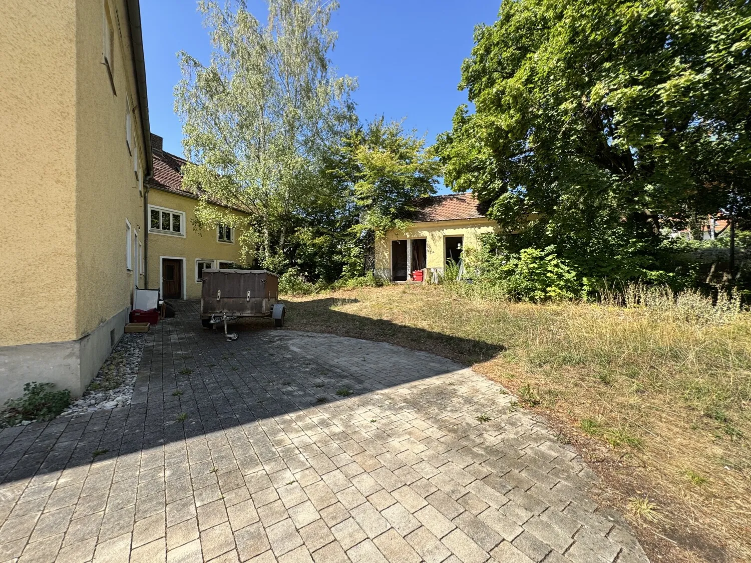 Garten mit Gestaltungsmöglichkeiten