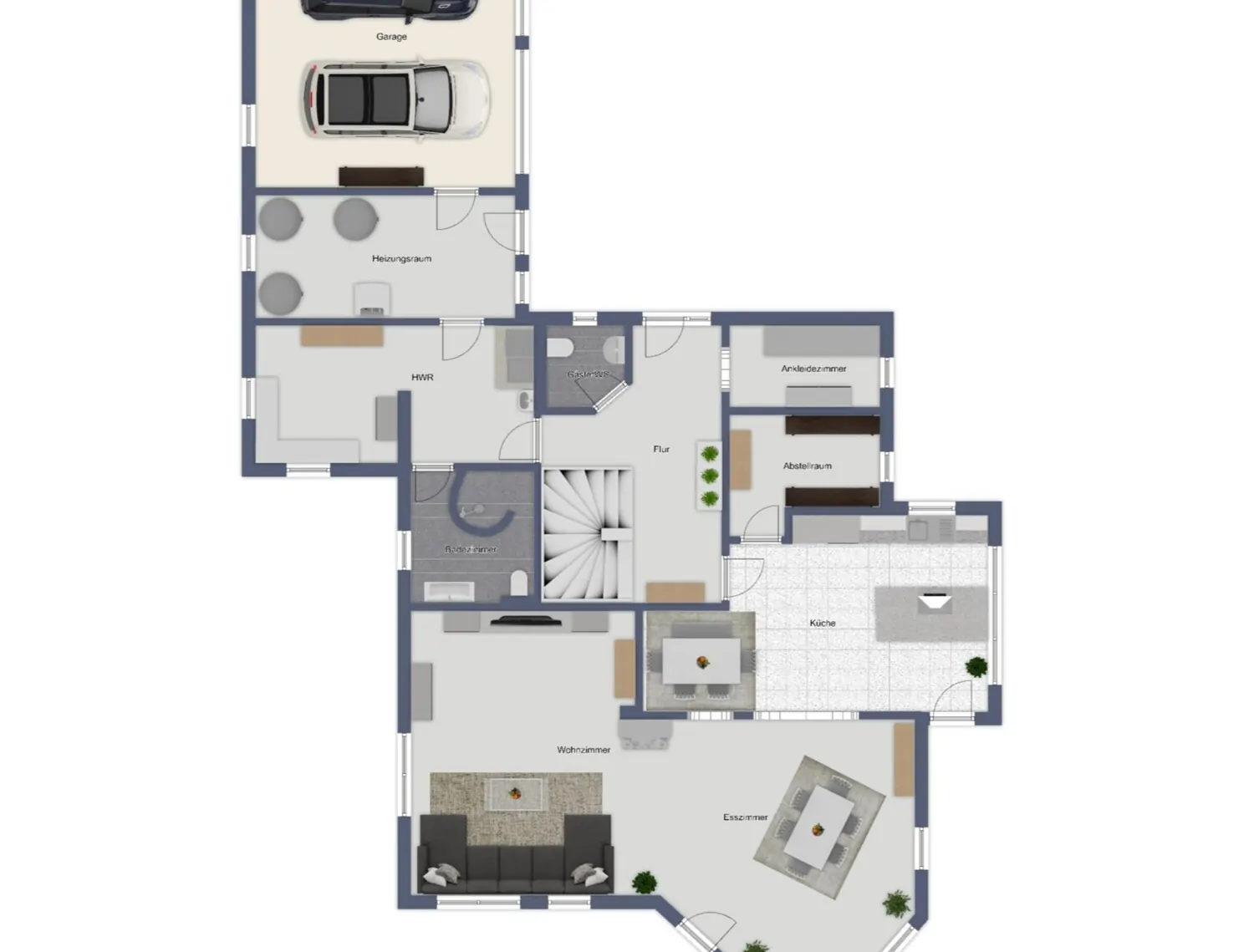 Wohnhaus NEU - Erdgeschoss