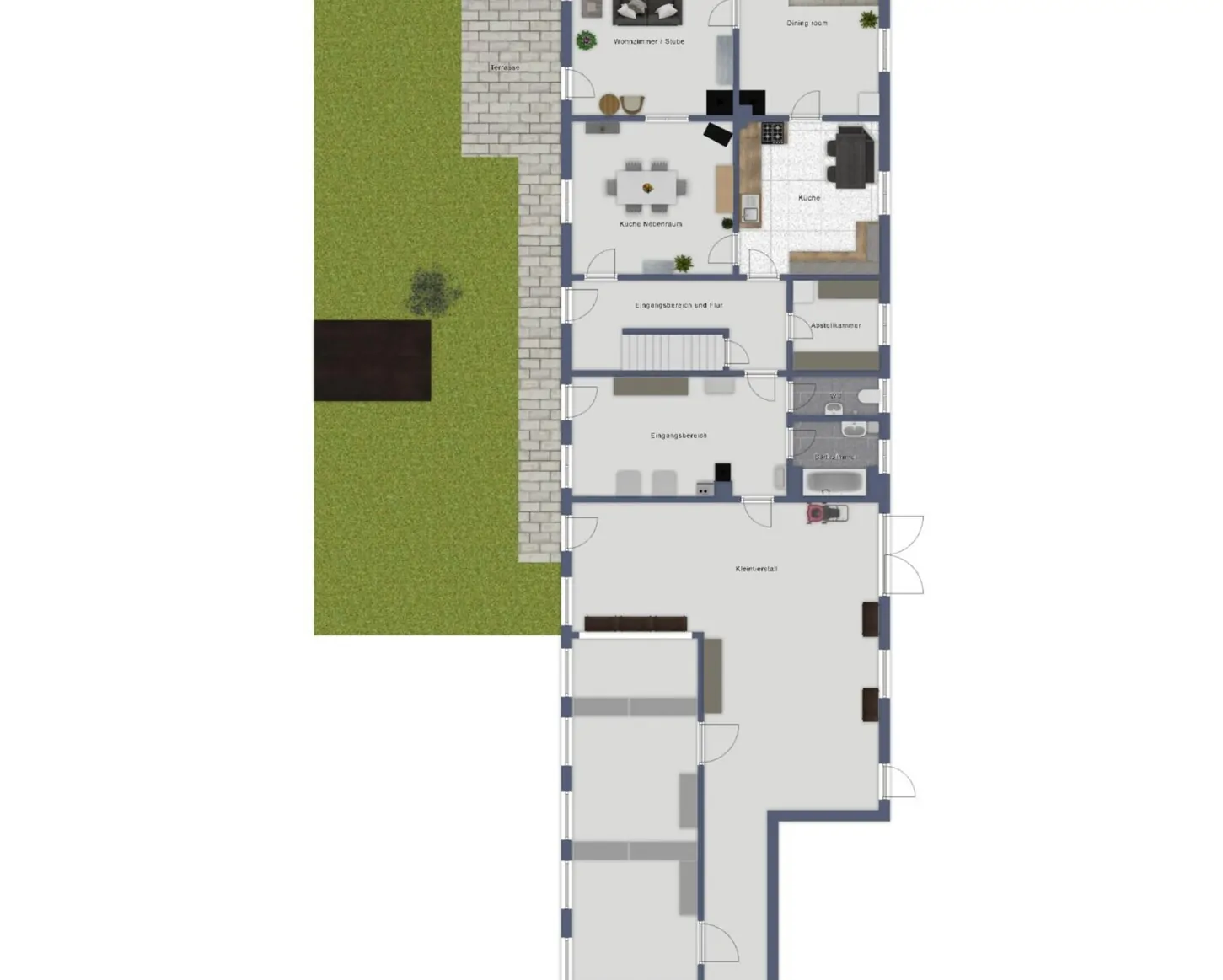 Wohnhaus ALT - Erdgeschoss