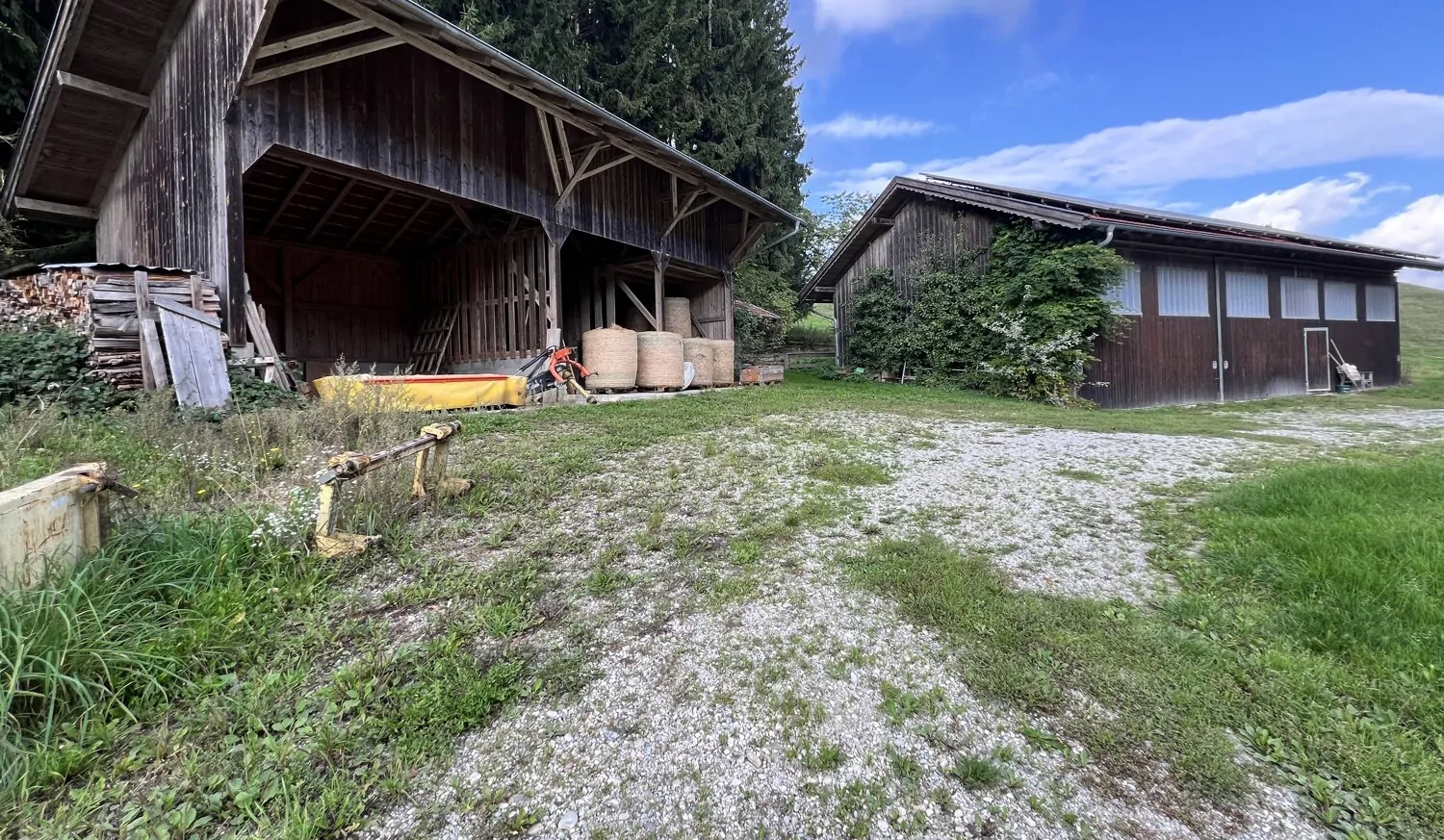 Maschinenhalle & Lagerplatz