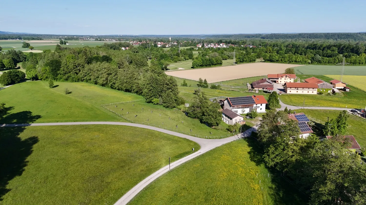 Blick Richtung Haiming