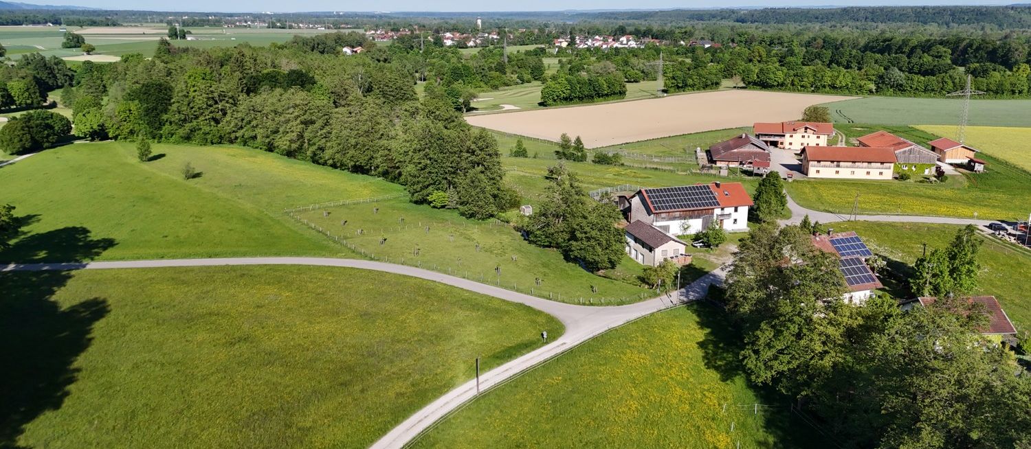 Blick Richtung Haiming